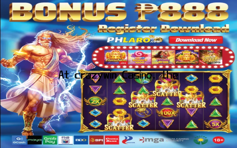 At crazywin Casino, the variety of games is staggering